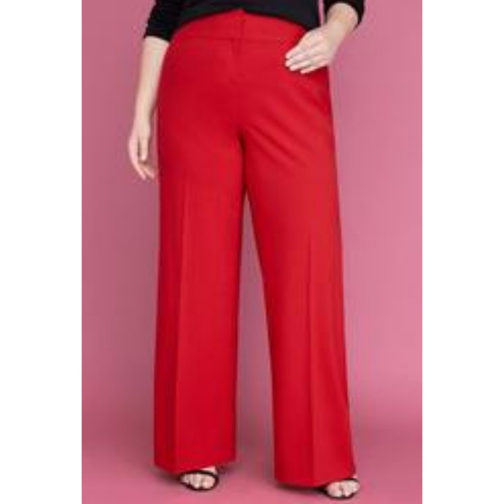 NWT Lane Bryant "The Allie" Wide leg pants, 26L - Picture 1 of 6